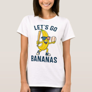 Laten we naar Nanas gaan Funny Nana Zachte Sporten T-shirt