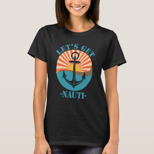 Laten we ondeugend zijn t-shirt (Voorkant)