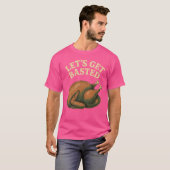Laten we ons goed insmeren t-shirt (Voorkant volledig)