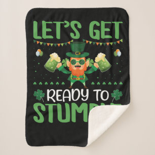 Laten we ons klaarmaken om te struikelen sherpa deken