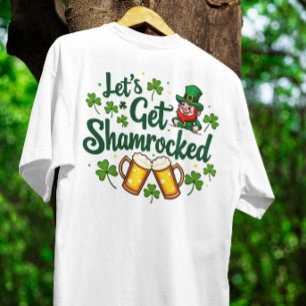 Laten we ons schamen voor de grappige St. Patrick' T-shirt