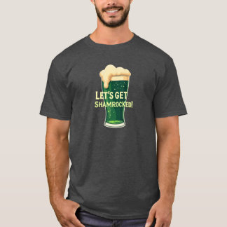 Laten we ons schamen voor grappig Iers ontwerp T-shirt