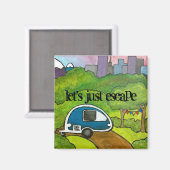 Laten we ontsnappen magneet (Voorkant / Achterkant)