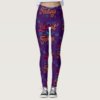 Laten we onze gevoelens opeten leggings