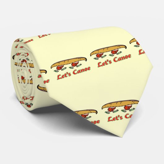 Laten we ook Canoe Stropdas (Opgerold)