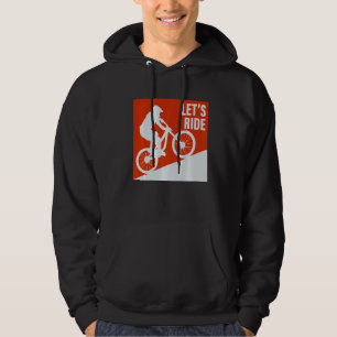 Laten we op een mountainbike fietsen hoodie