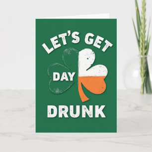 Laten we overdag dronken worden kaart