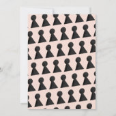 Laten we par-tea! thee verjaardag kaart (Achterkant)