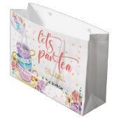 Laten we para-thee, thee kinderen verjaardag groot cadeauzakje (Voorkant Gekanteld)