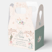 Laten we part-tea  Alice in Wonderland Party Bedankdoosjes (Geopend)