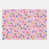 Laten we Paw-ty, Pawty als een prinses, gekleurde Inpakpapier Vel (Voorkant 3)