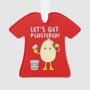 Laten we pleisteren ornament