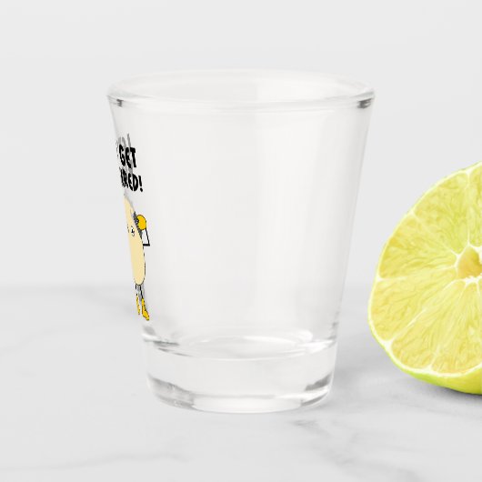 Laten we pleisteren shot glas (Rechts)