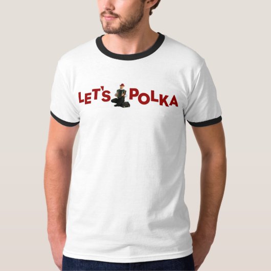 Laten we Polka! T-shirt (Voorkant)