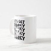 Laten we praten koffiemok (Voorkant links)