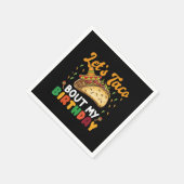 Laten we praten over mijn verjaardagscinco de Mayo Servet (Hoek)