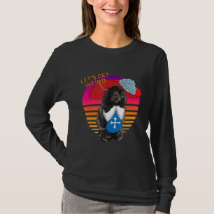 Laten we rare Portugese hond met Musketeer Pet zij T-shirt
