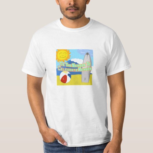 Laten we reden vieren t-shirt (Voorkant)