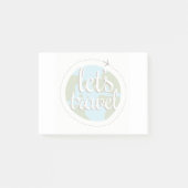 Laten we reizen post-it® notes (Voorkant)