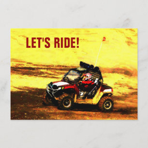 Laten we Ride zien. ATV-evenement simuleren Kaart