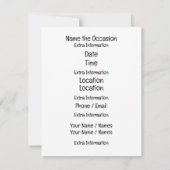 Laten we Rock 'N' Roll Kaart (Achterkant)