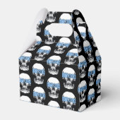 Laten we Rock Skull Bedankdoosjes (Achterkant)