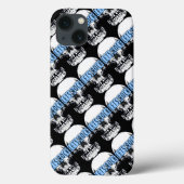 Laten we Rock Skull Case-Mate iPhone Case (Achterkant)
