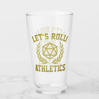 Laten we Roll. ATHLETICA - Glass Cup Glas