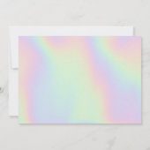 Laten we Roll Disco Roller Schaatsen Kinderen Verj Kaart (Achterkant)