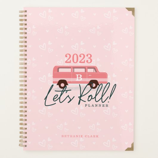 Laten we Roll Fun Pink Girly  Van Planner (Voorkant)