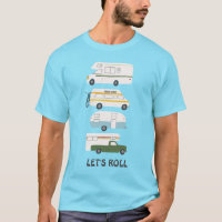 LATEN WE ROLLEN! Cute Campervan vanlife RV Trailer