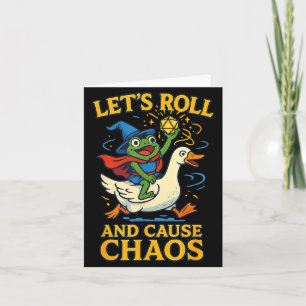 Laten we Rollen en Chaos Veroorzaken Kikker Tovena Kaart