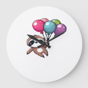 Laten we rondhangen Het is mijn verjaardagsballon Grote Klok