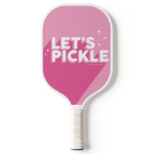 Laten we roze pickleball peddel maken