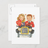 Laten we samen gaan Valentijnen Feestdagenkaart (Voorkant / Achterkant)