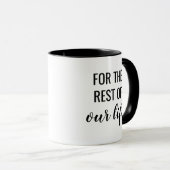 Laten we samen koffie drinken Koppel Verloving Mok (Voorkant rechts)