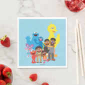 Laten we samen komen servet (Insitu)