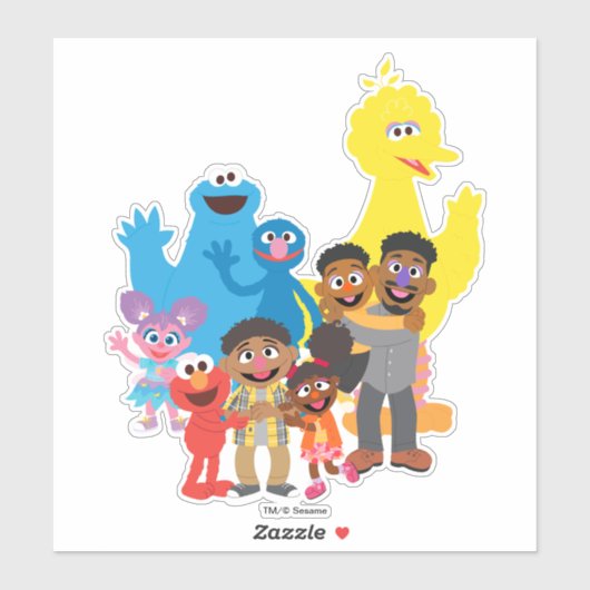 Laten we samen komen sticker (Vel)