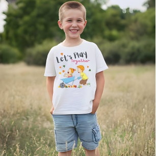Laten we samen spelen t-shirt