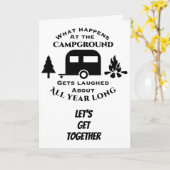 LATEN WE SAMENKOMEN ****BINNENKORT**** KAART (Gele Bloem)