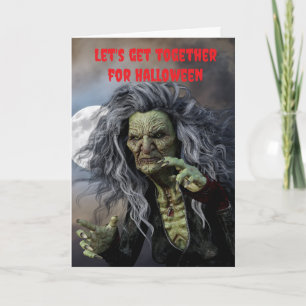 Laten we samenkomen met Halloween. Kaart
