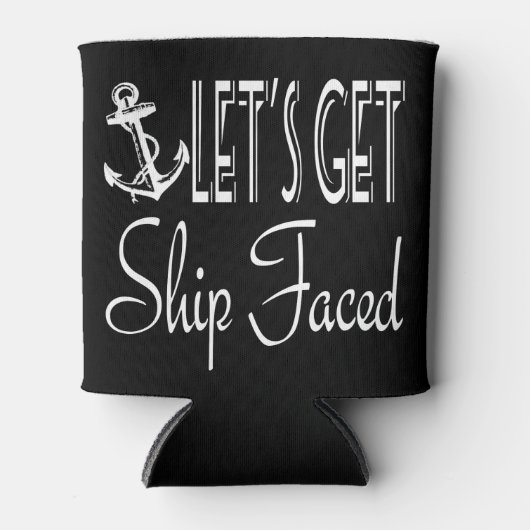 Laten we schepen onder ogen zien blikjeskoeler (Voorkant)