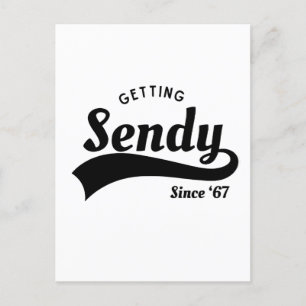 Laten we Sendy Mason 67 Meme halen Feestdagenkaart
