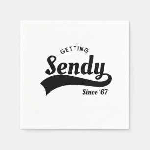 Laten we Sendy Mason 67 Meme halen Servet
