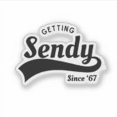 Laten we Sendy Mason 67 Meme  halen Sticker (Voorkant)