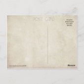 Laten we Slothed halen - okt. 20 is Int. Slotdag Briefkaart (Achterkant)