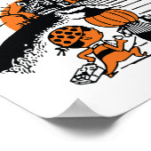 Laten we Snoep nemen van vreemden Grappige Hallowe Poster (Hoek)