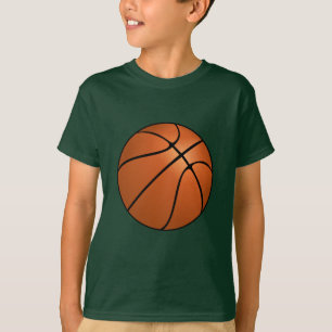 Laten we spelen! Basketbal sporten T-shirt