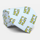 Laten we spelen - Dag van de Videospellen Stropdas (Opgerold)