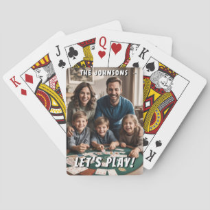 Laten we spelen! Gepersonaliseerde Gepersonaliseer Pokerkaarten
